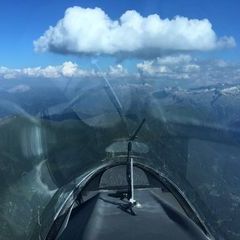 Flugwegposition um 15:31:05: Aufgenommen in der Nähe von Gemeinde Bad Hofgastein, 5630 Bad Hofgastein, Österreich in 2750 Meter